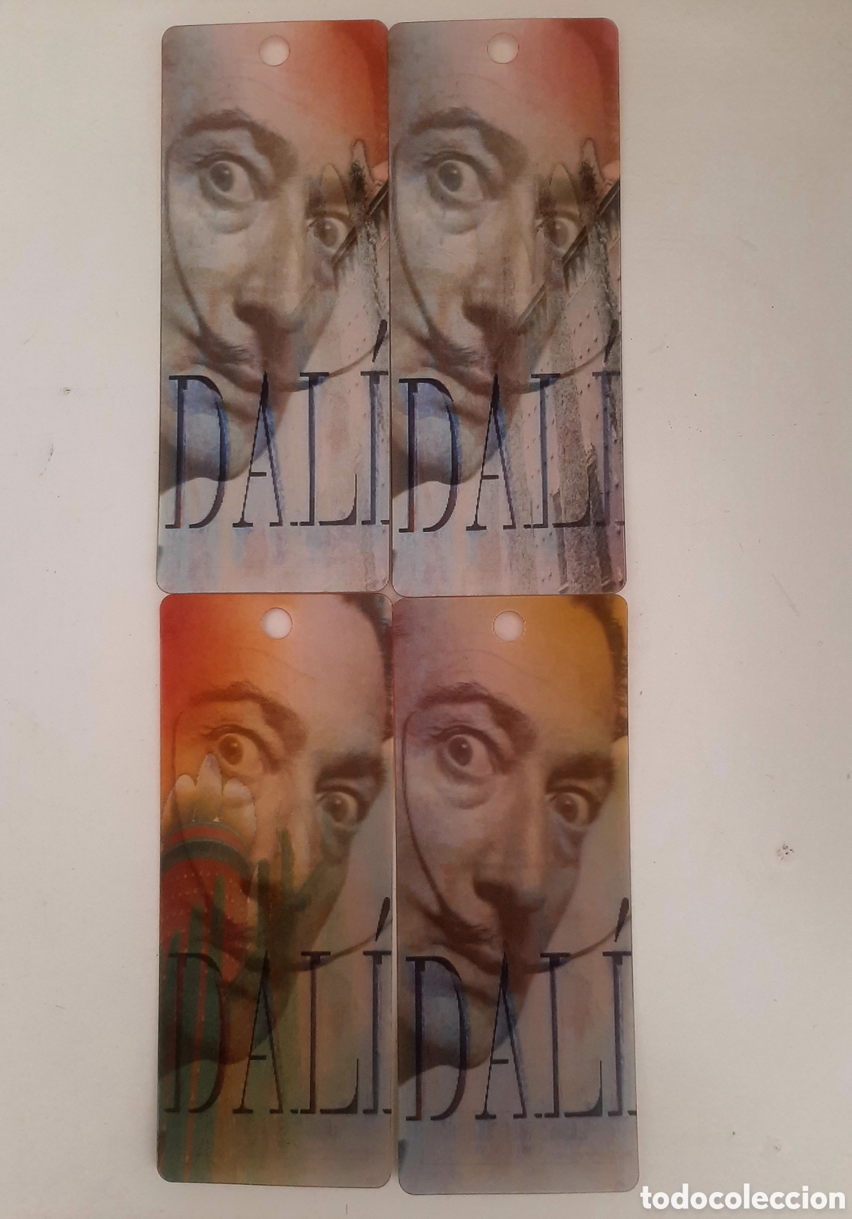 Coleccionismo marcap&aacute;ginas: 4 Marcap&aacute;ginas 3D Dal&iacute; - Foto 1