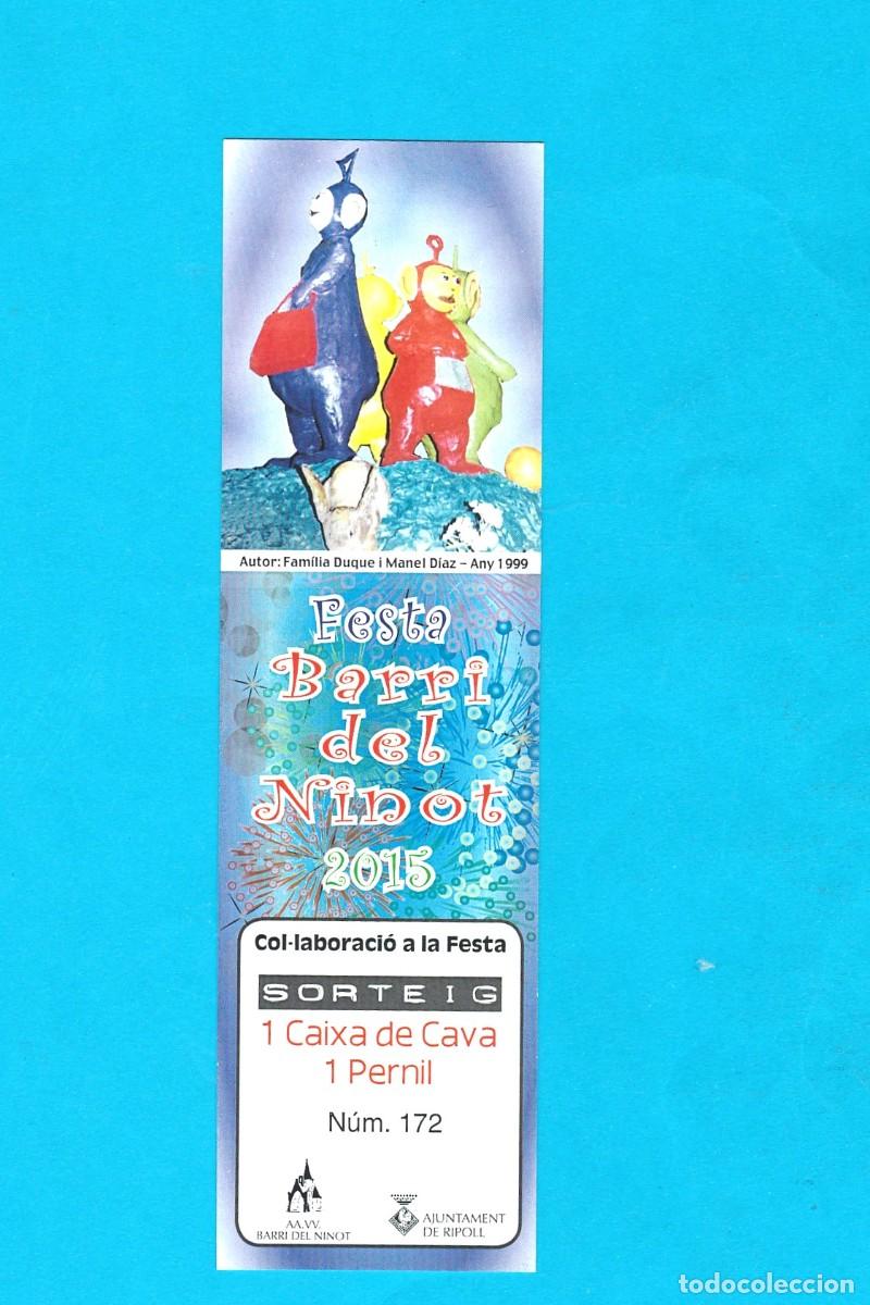 Collectionnisme Marque-pages: Marcapaginas fiesta del Barrio del Ninot a&ntilde;o 2.015 ( Telettubies )
