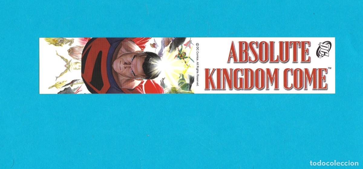 Collectionnisme Marque-pages: Marcapaginas editorial Planeta Agostini comics Absolute Kingdom come