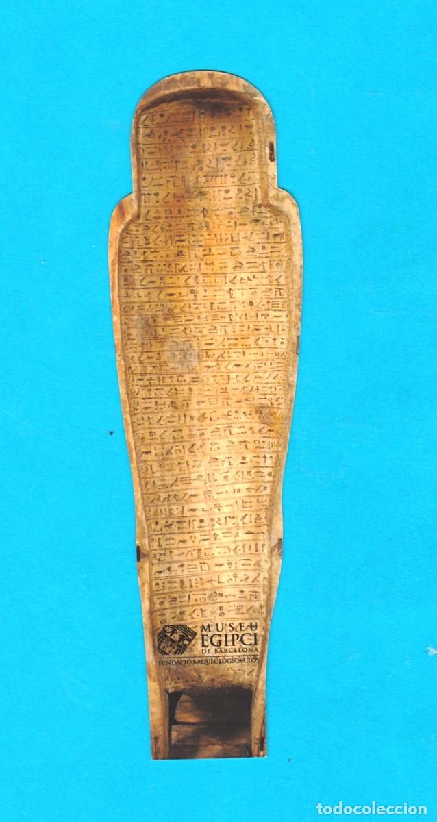 Coleccionismo marcap&aacute;ginas: Marcapaginas Museo Egipcio de Barcelona - Foto 2
