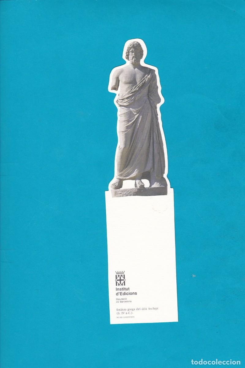 Collectionnisme Marque-pages: Marcapaginas Muso de Ampurias estatua Griega del d&eacute;u Asclepi