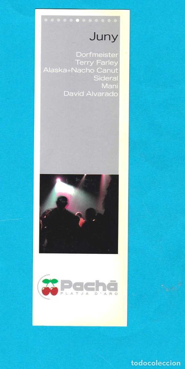 Collectionnisme Marque-pages: Marcapaginas discoteca Pach&aacute; Platja d'Aro