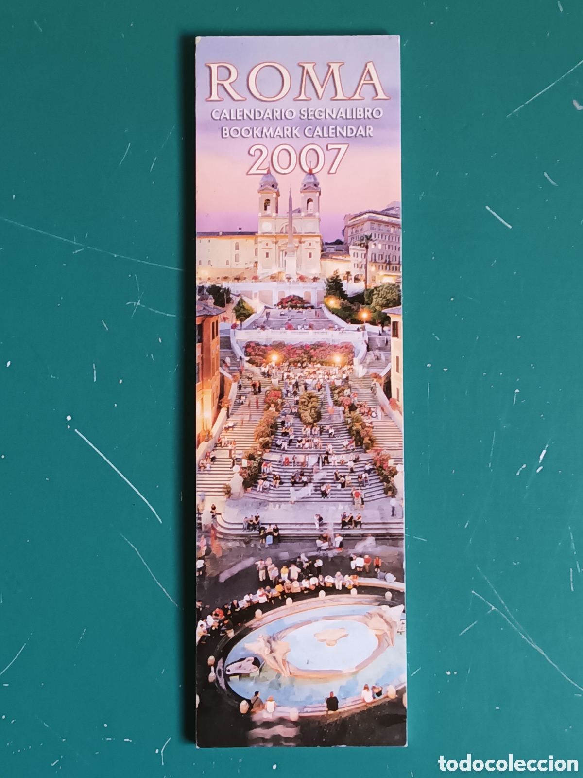 Coleccionismo Marcap&aacute;ginas: Calendario 12 marcap&aacute;ginas Roma 2007 bookmark