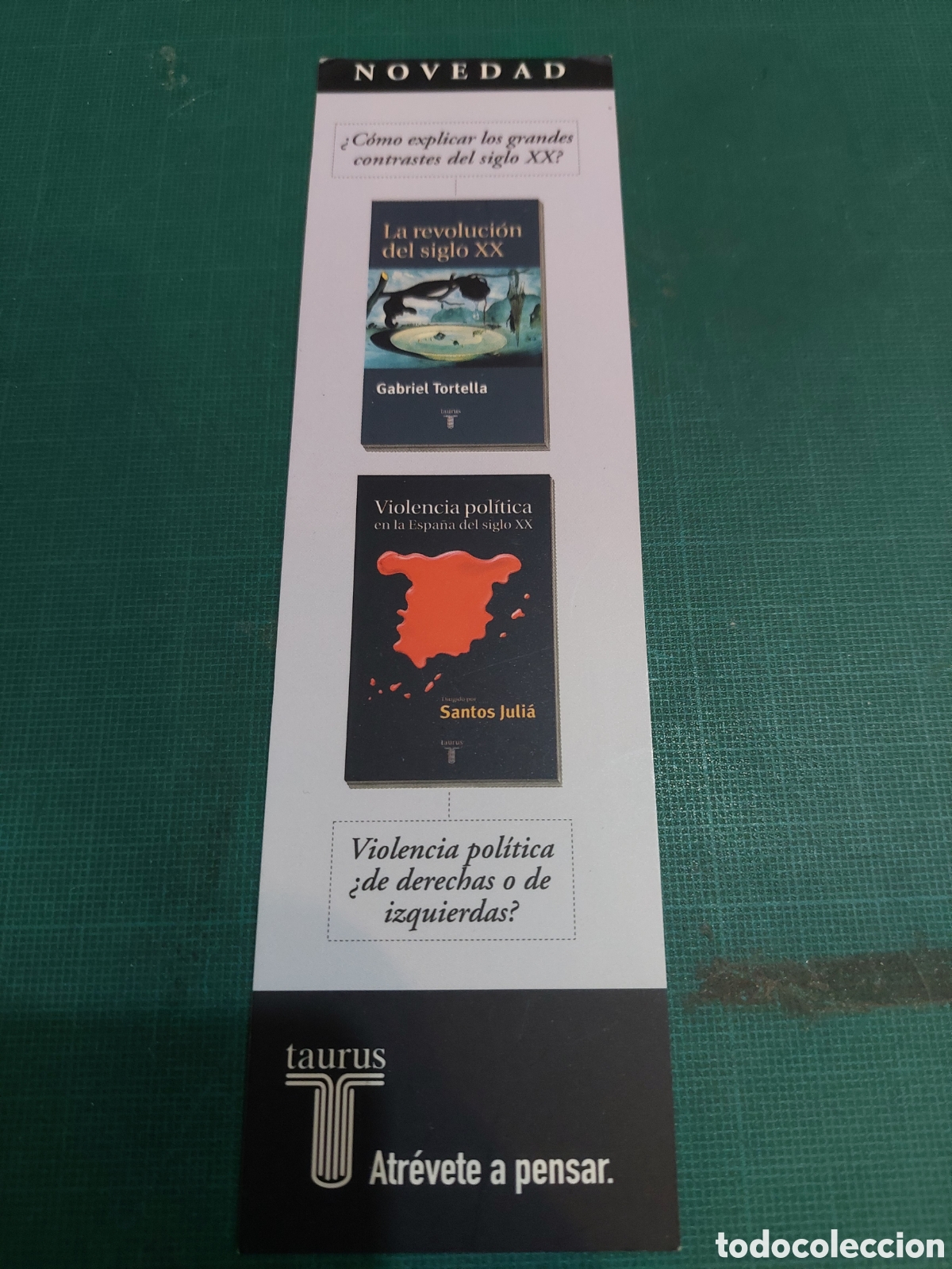 Collezionismo Segnalibri: Tarros marcapaginas novedad la gran mascarada
