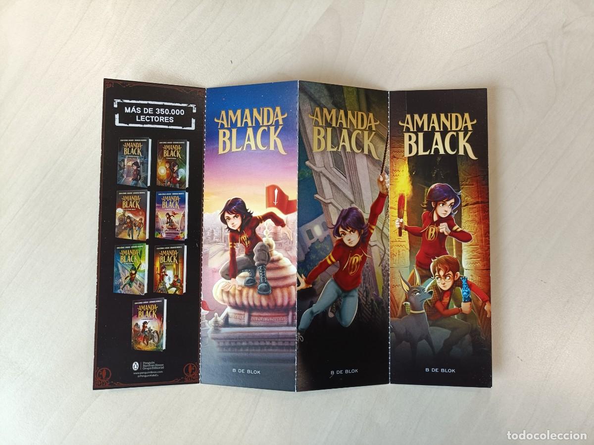 Coleccionismo marcap&aacute;ginas: 4 MARCAP&Aacute;GINAS - B DE BLOK - AMANDA BLACK - Foto 2