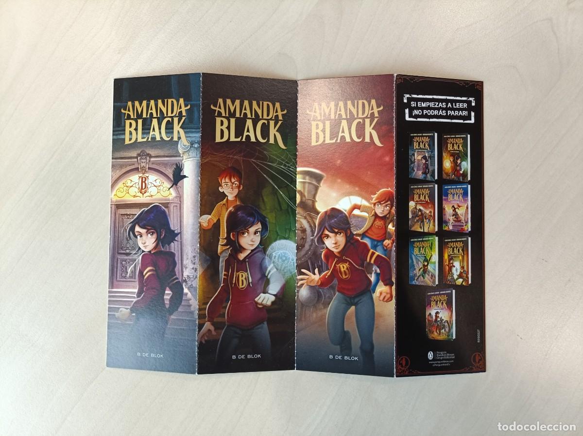 Coleccionismo marcap&aacute;ginas: 4 MARCAP&Aacute;GINAS - B DE BLOK - AMANDA BLACK - Foto 1