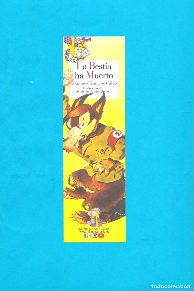 Coleccionismo Marcap&aacute;ginas: MARCAP&Aacute;GINAS - REINO DE CORDELIA - LA BESTIA A MUERTO