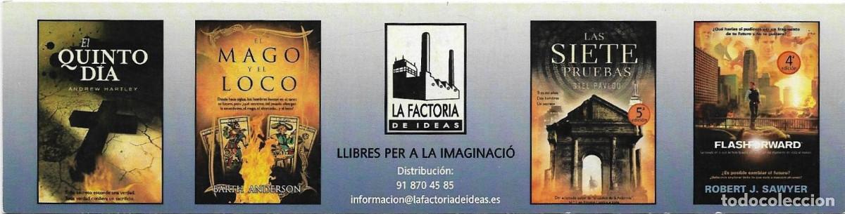 Coleccionismo Marcap&aacute;ginas: MARCAPAGINAS LA FACTORIA DE IDEAS