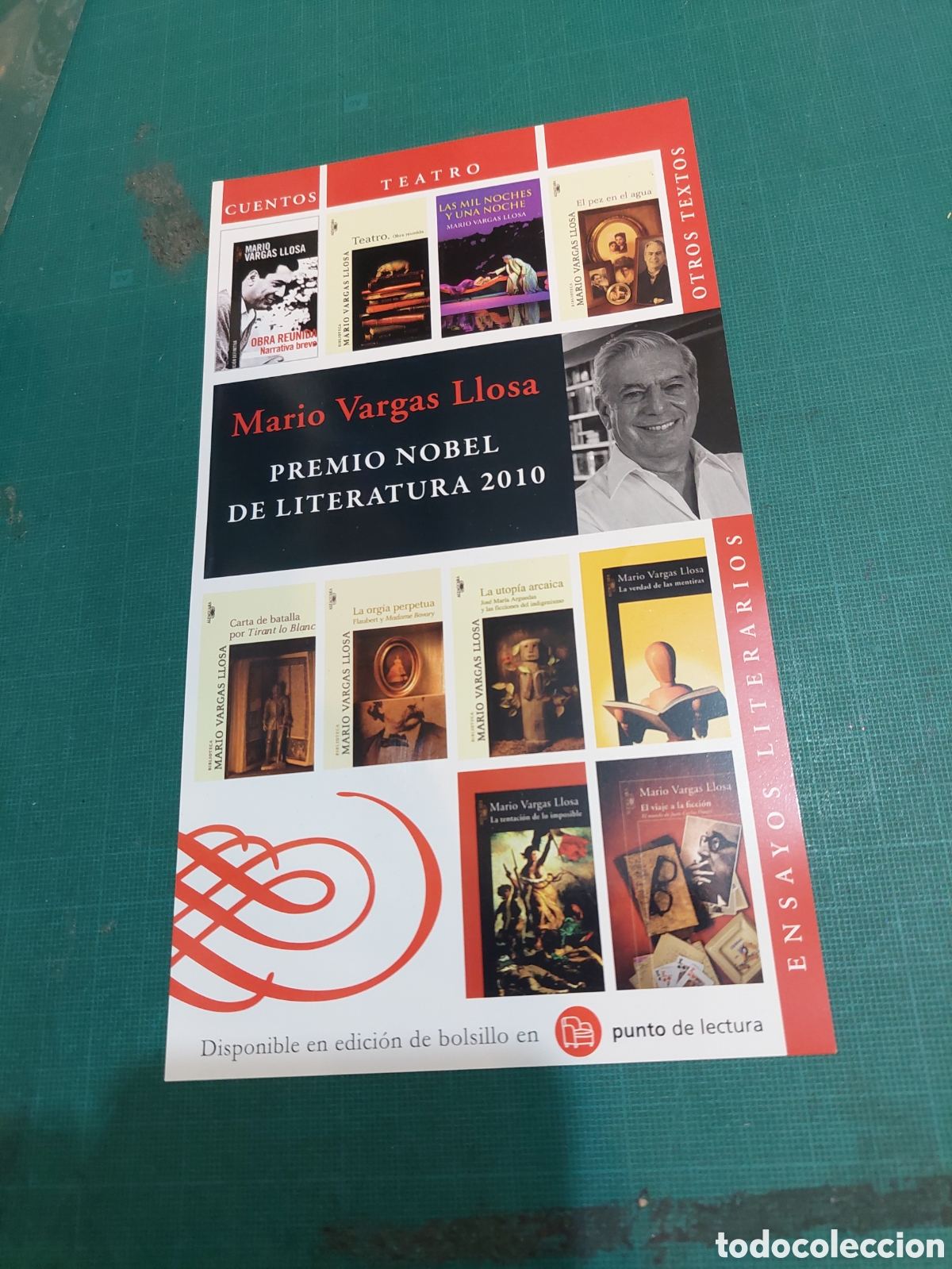 Sammeln von Lesezeichen: Mario Vargas Llisa premio novel literatura 2010 alfaguara