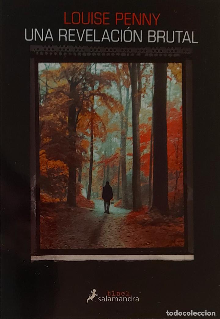 Coleccionismo Marcap&aacute;ginas: MARCAPAGINAS - SALAMANDRA - UNA REVELACI&Oacute;N BRUTAL - LOUISE PENNY - T POSTAL