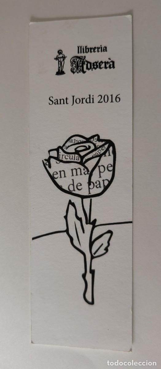 Coleccionismo marcap&aacute;ginas: Punto de Libro De San Jordi - Foto 1