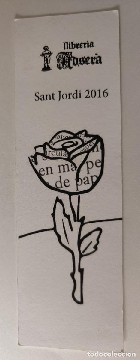 Coleccionismo marcap&aacute;ginas: Punto de Libro De San Jordi - Foto 4