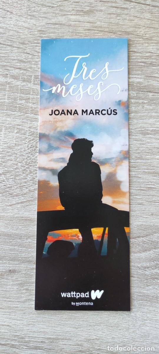 Coleccionismo marcap&aacute;ginas: MARCAPAGINAS - WATTPAD / MONTENA - TRES MESES - Foto 1