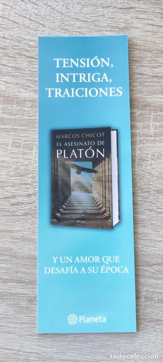 Coleccionismo marcap&aacute;ginas: MARCAPAGINAS - PLANETA - PLATON / BOOKLET - SOCRATES - Foto 1
