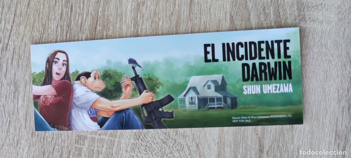 Coleccionismo marcap&aacute;ginas: MARCAPAGINAS - DISTRITO MANGA - EL INCIDENTE DARWIN - COMIC - Foto 1