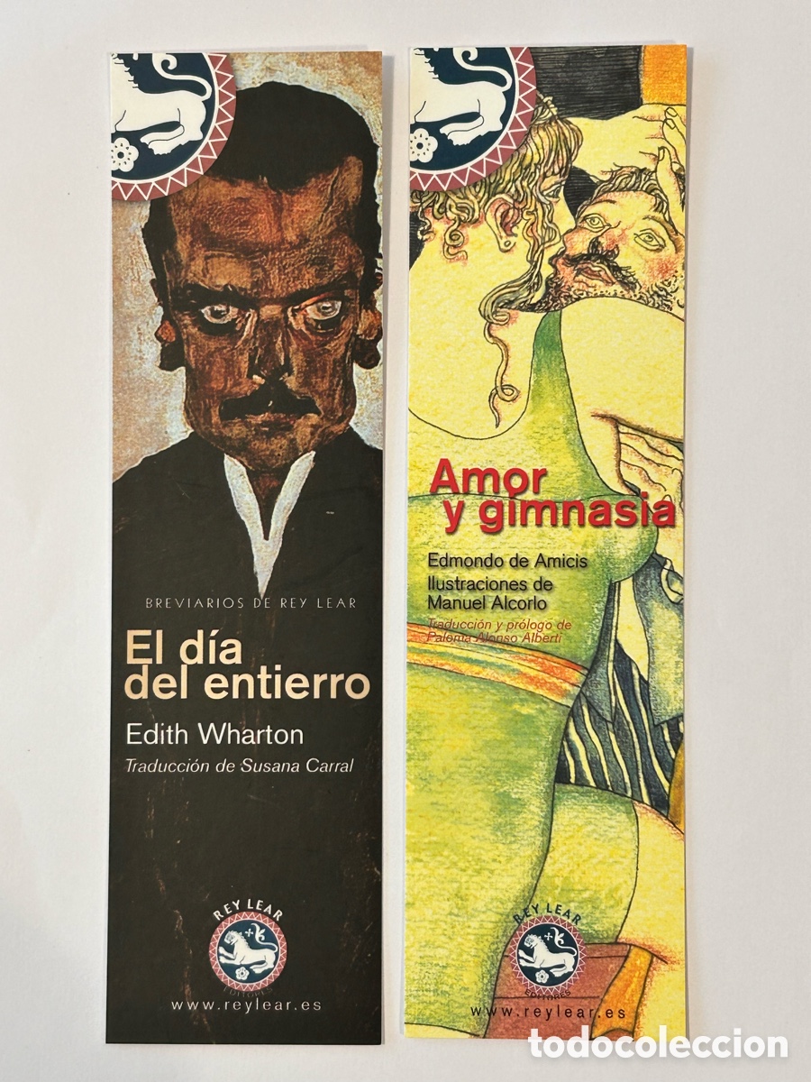 Coleccionismo marcap&aacute;ginas: LOTE 14 MARCAP&Aacute;GINAS/PUNTO DE LIBRO LECTURA REY LEAR - Foto 6