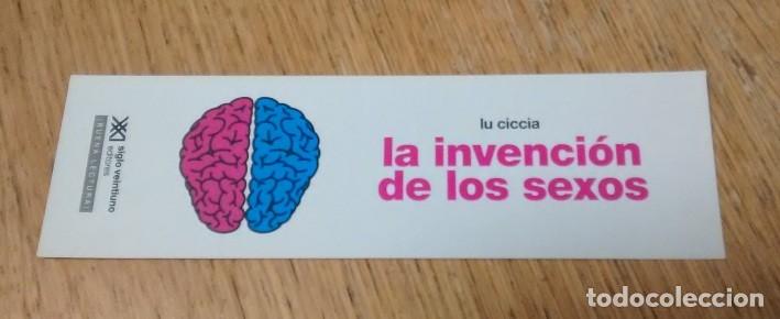 Collectionnisme Marque-pages: marcap&aacute;ginas invencion sexos, editorial siglo veintiuno