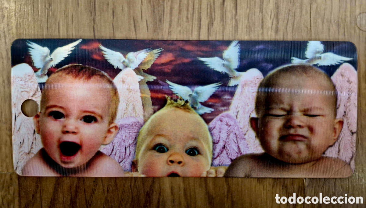 Coleccionismo marcap&aacute;ginas: MARCAP&Aacute;GINAS 3D BEB&Eacute;S - Foto 1