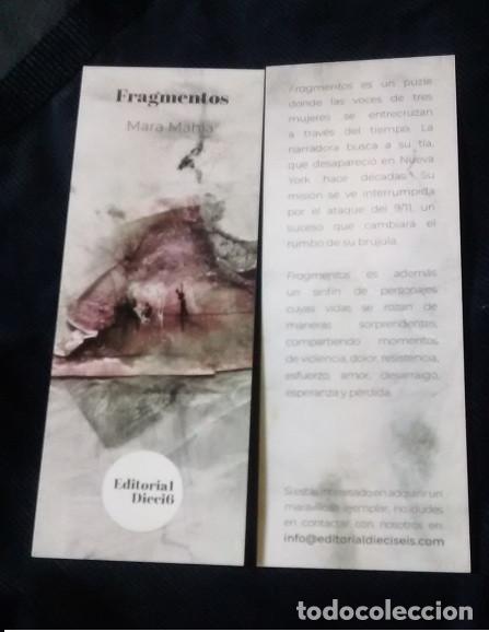 Coleccionismo marcap&aacute;ginas: marcap&aacute;ginas fragmentos, editorial Dieci6 - Foto 1