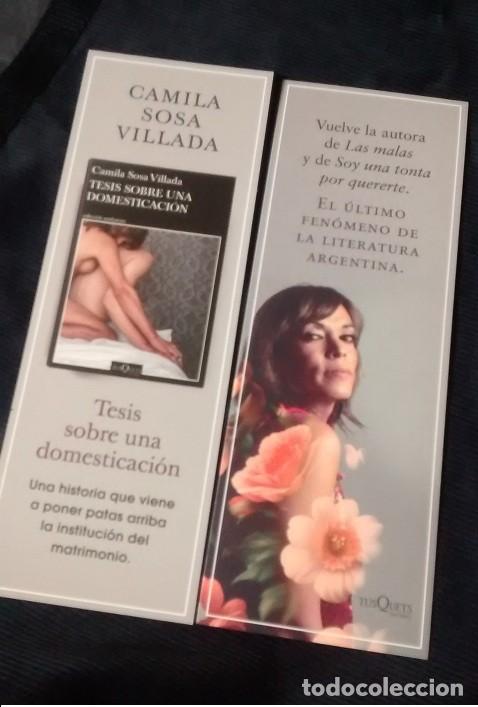 Coleccionismo Marcap&aacute;ginas: marcap&aacute;ginas tesis domesticacion, editorial Tusquets
