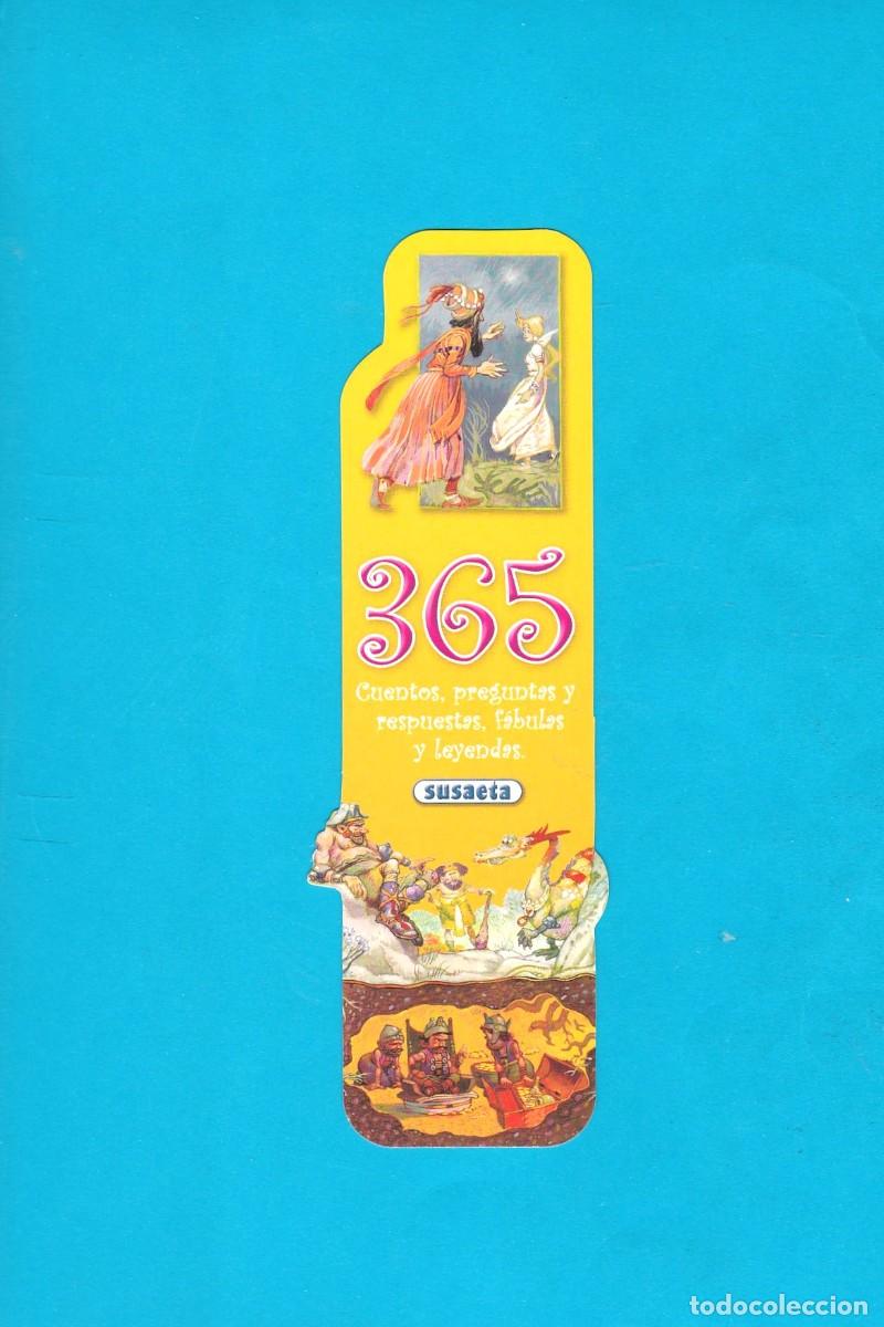 Coleccionismo Marcap&aacute;ginas: Antiguo Marcapaginas editorial Susaeta 365 contes preguntas y respuestas