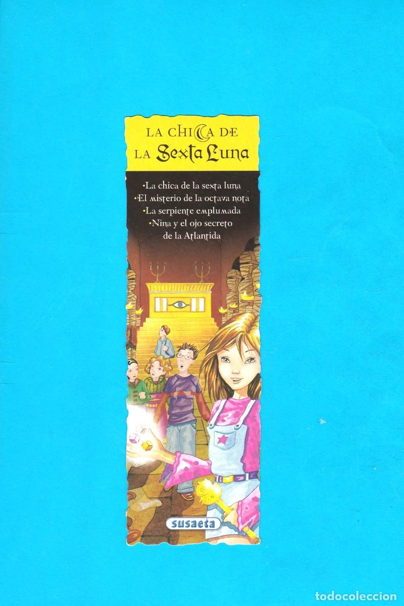 Coleccionismo Marcap&aacute;ginas: Antiguo Marcapaginas editorial Susaeta la chica de la sexta luna