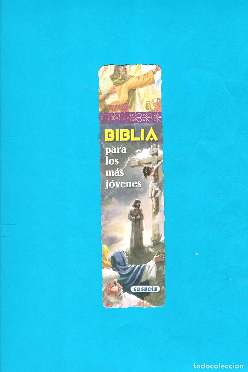 Coleccionismo Marcap&aacute;ginas: Antiguo Marcapaginas editorial Susaeta Biblia para los mas j&oacute;venes