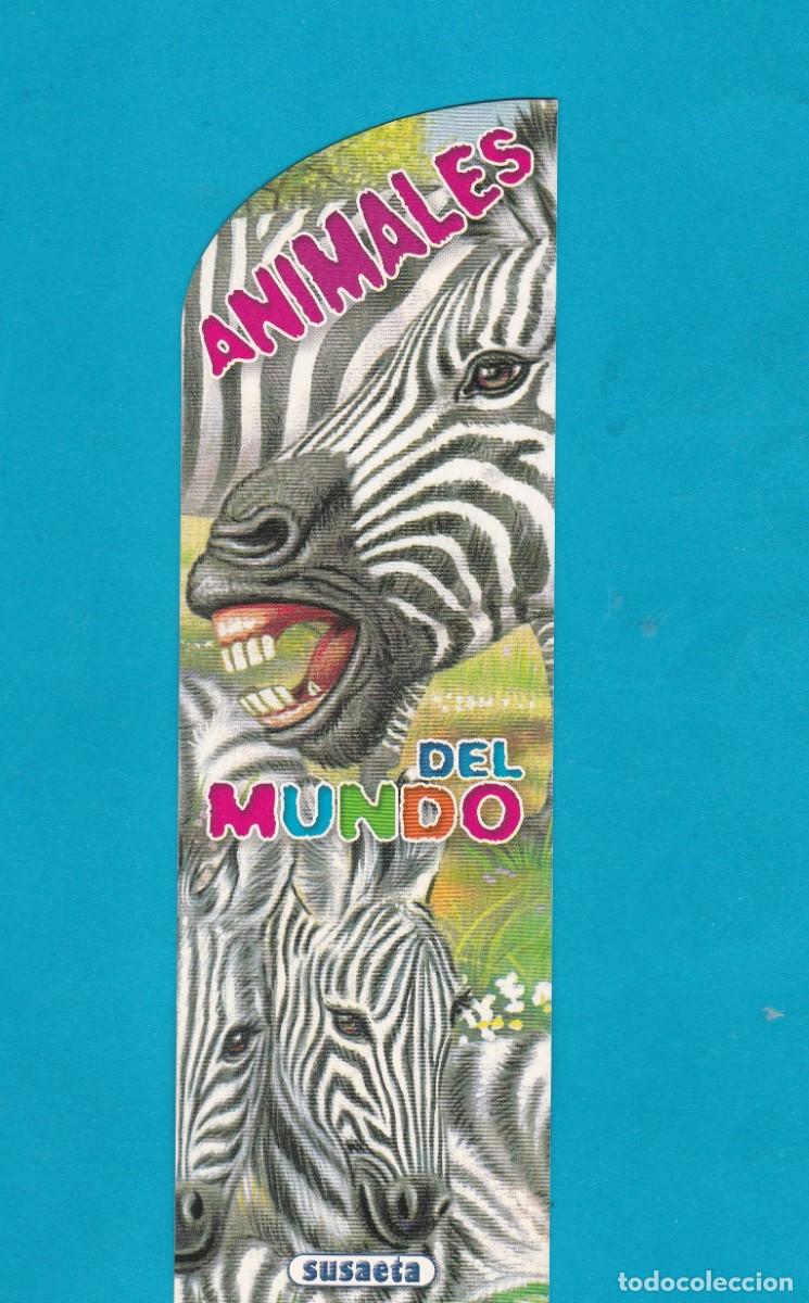 Coleccionismo Marcap&aacute;ginas: Antiguo marcapaginas editorial Susaeta animales del mundo