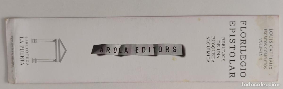 Coleccionismo marcap&aacute;ginas: Marca Paginas Florilegio Epistolar - Foto 4