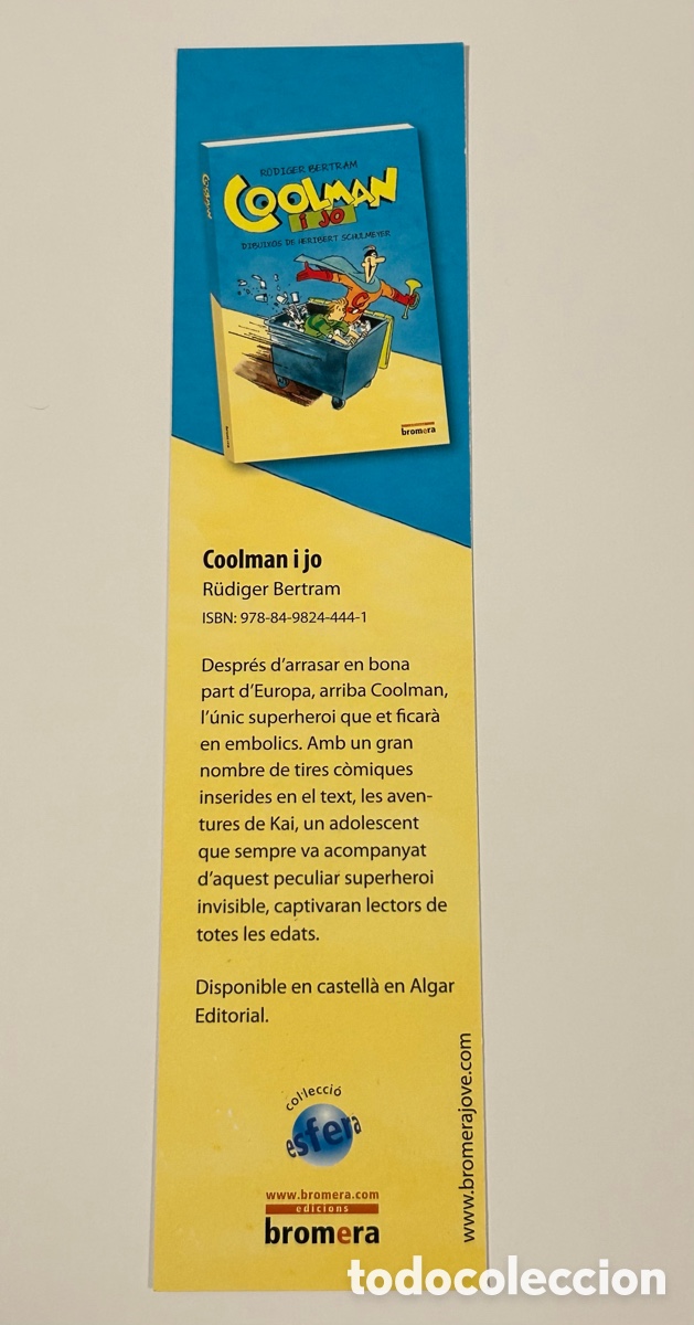 Collectables Bookmark: LOTE 6 MARCAP&Aacute;GINAS/PUNTO DE LIBRO EDICIONS BROMERA