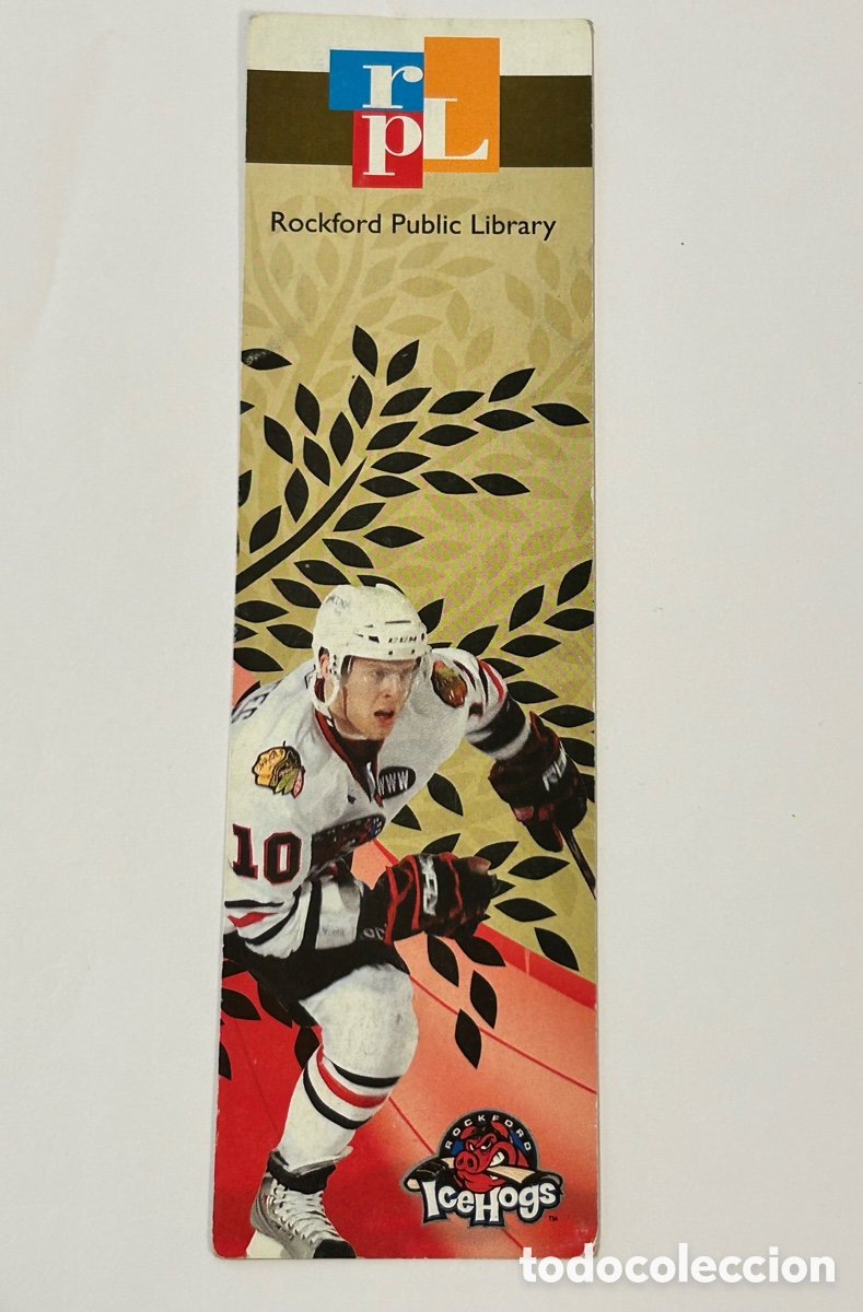 Collectables Bookmark: LOTE 2 MARCAP&Aacute;GINAS/PUNTO DE LIBRO BIBLIOTECA P&Uacute;BLICA DE ROCKFORD-ILLINOIS, EEUU