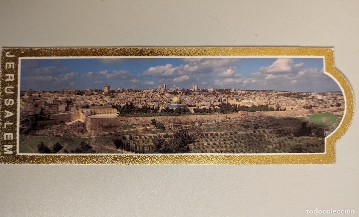 Sammeln von Lesezeichen: Marcapaginas antiguo vista general Jerusalen