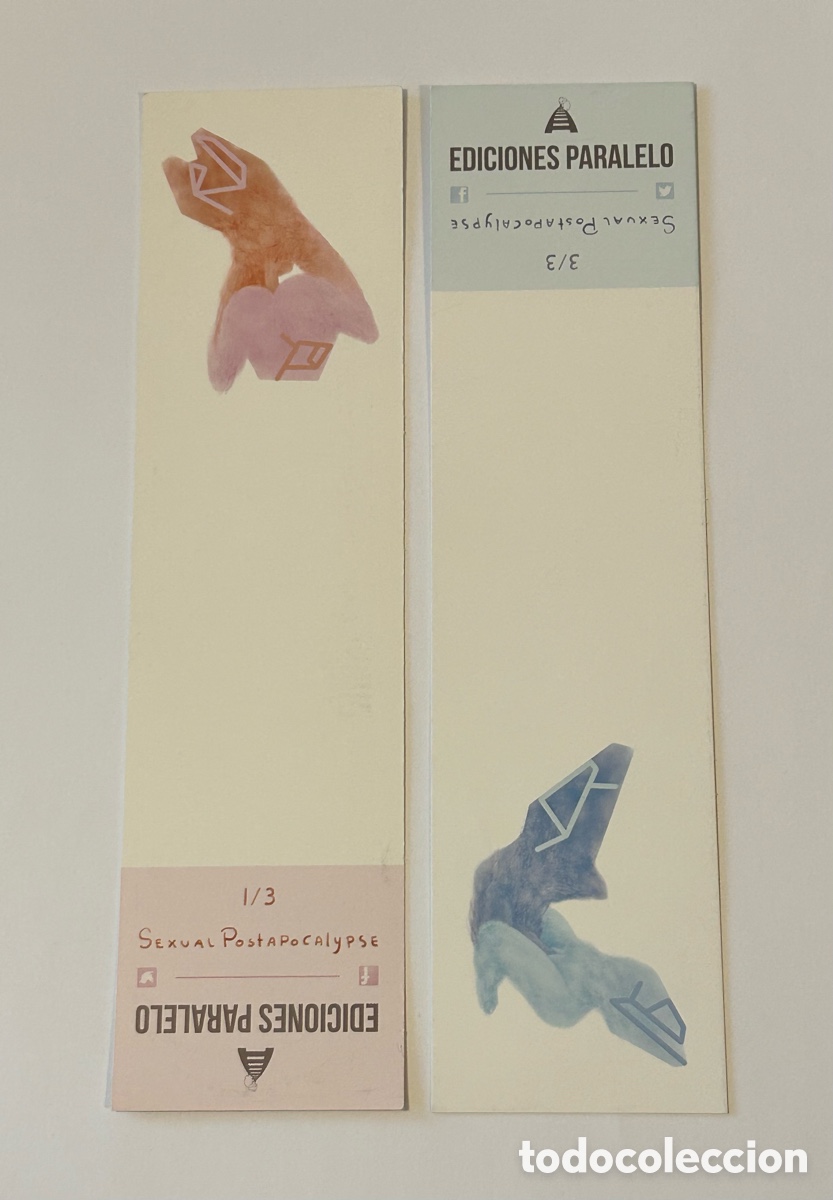 Collectables Bookmark: LOTE 2 MARCAP&Aacute;GINAS/PUNTO DE LIBRO EDICIONES PARALELO
