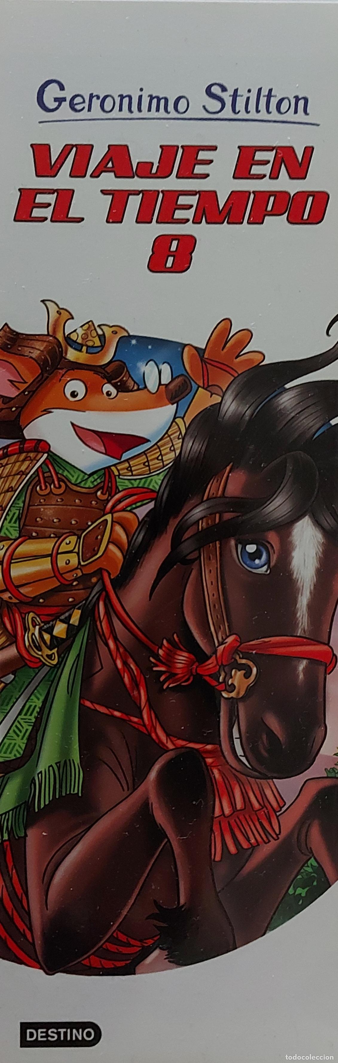 Coleccionismo Marcap&aacute;ginas: MARCAP&Aacute;GINAS - DESTINO - GERONIMO STILTTON - VIAJE EN EL TIEMPO 8