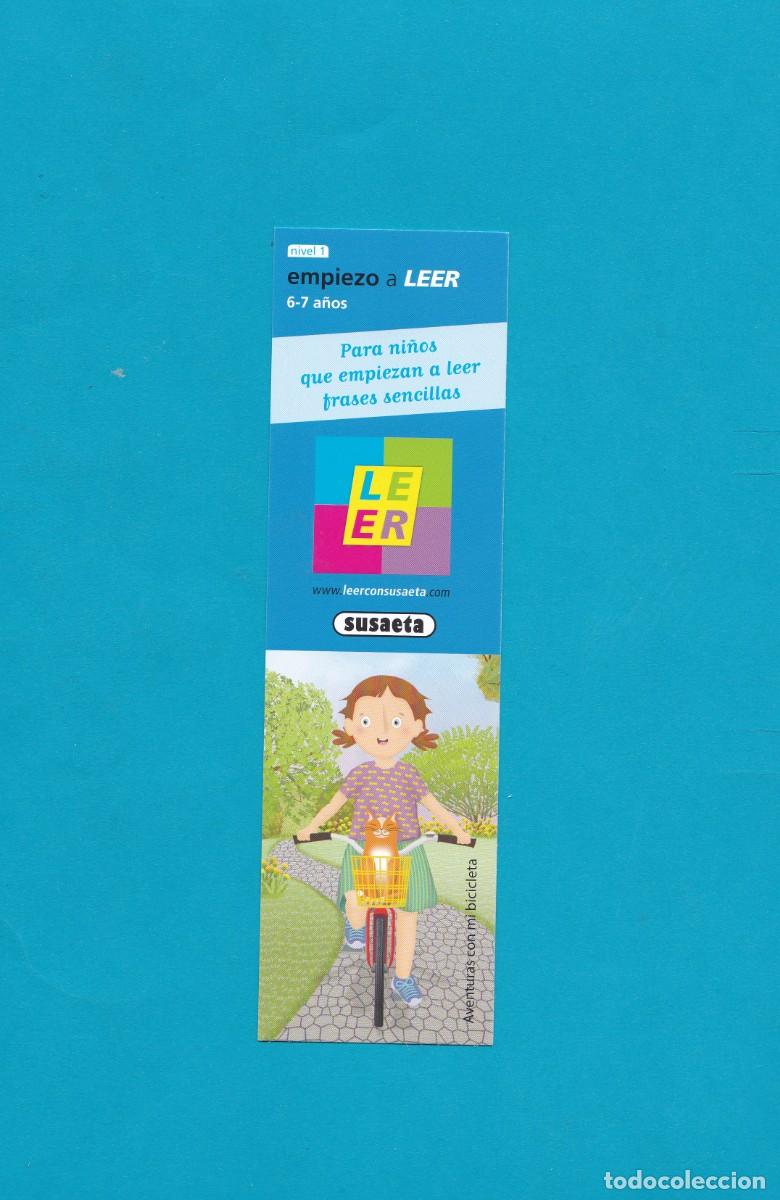 Coleccionismo Marcap&aacute;ginas: Marcapaginas editorial Susaeta aventuras con mi bicicleta