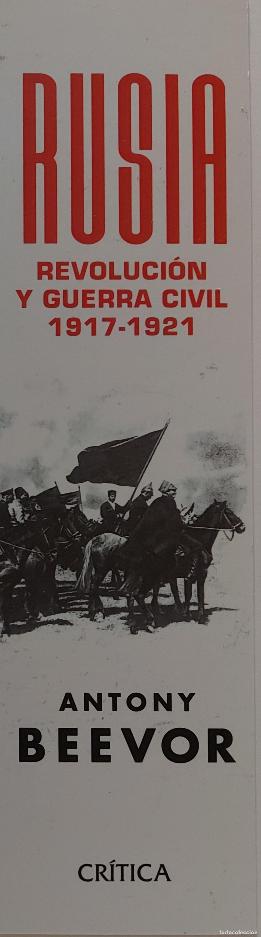 Coleccionismo Marcap&aacute;ginas: MARCAPAGINAS - CRITICA - RUSIA - REVOLUCION Y GUERRA CIVIL 1917 - 1921