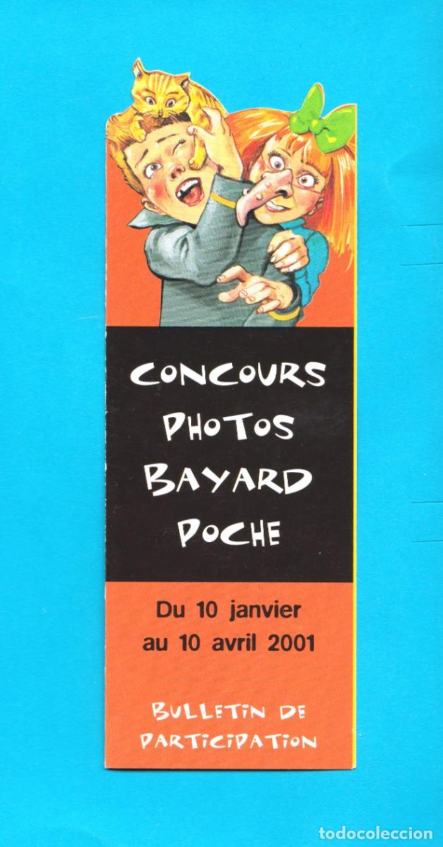 Collectionnisme Marque-pages: Marcapaginas troquelado concurso de fotos Bayard Poche