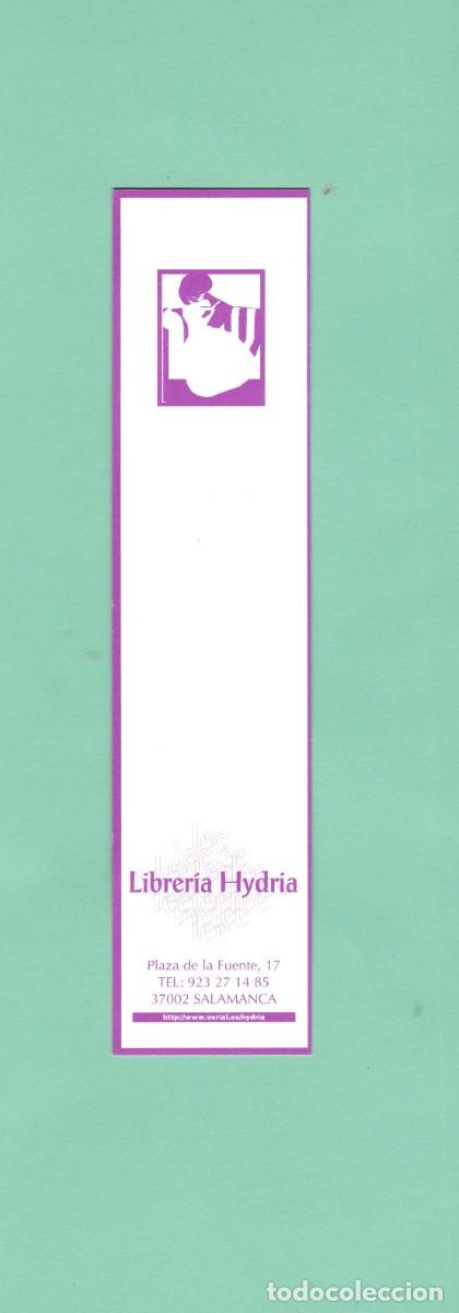 Coleccionismo Marcap&aacute;ginas: Antiguo marcapaginas librer&iacute;a Hydria de Salamanca