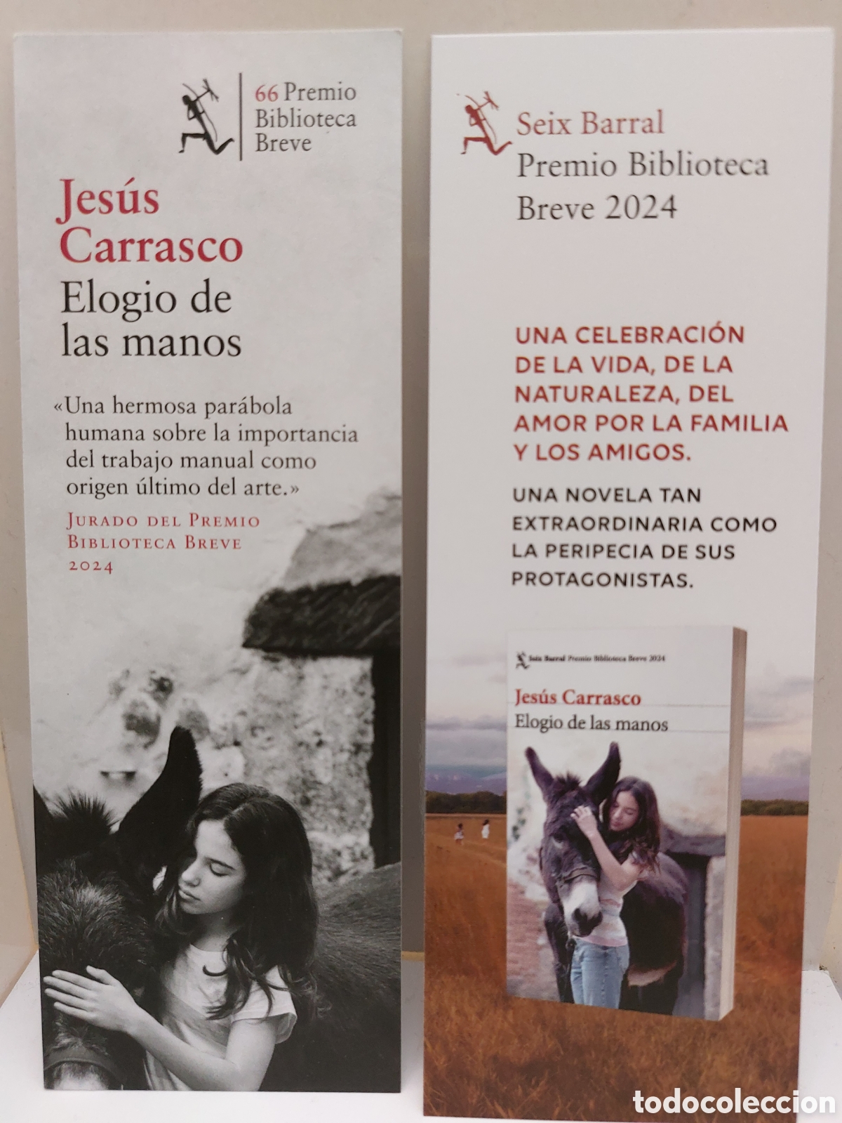 Coleccionismo marcap&aacute;ginas: Marcap&aacute;ginas Elogio de las manos - Foto 1