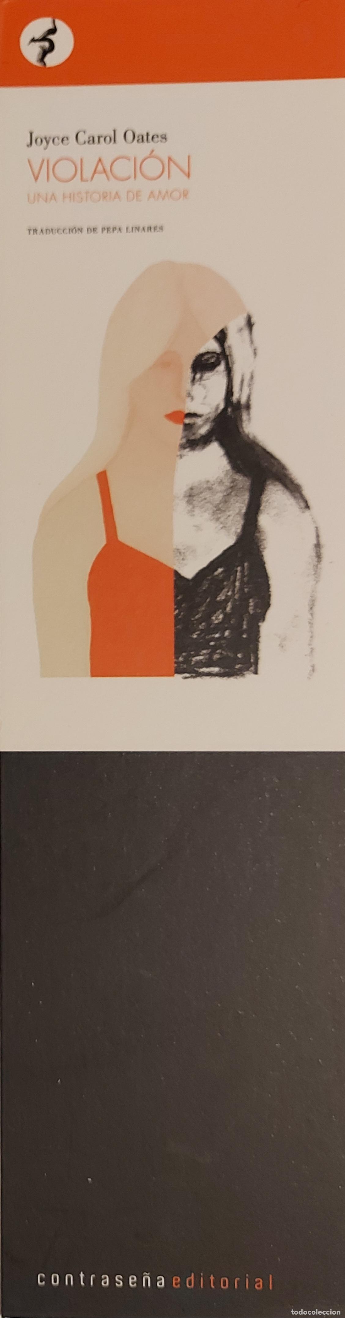 Collectables Bookmark: MARCAPAGINAS - CONTRASE&Ntilde;A - VIOLACION - JOYCE CAROL OUTES