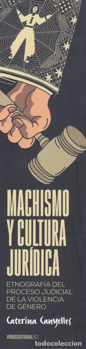 Coleccionismo Marcap&aacute;ginas: Marcapaginas editorial Virus machismo y cultura jur&iacute;dica