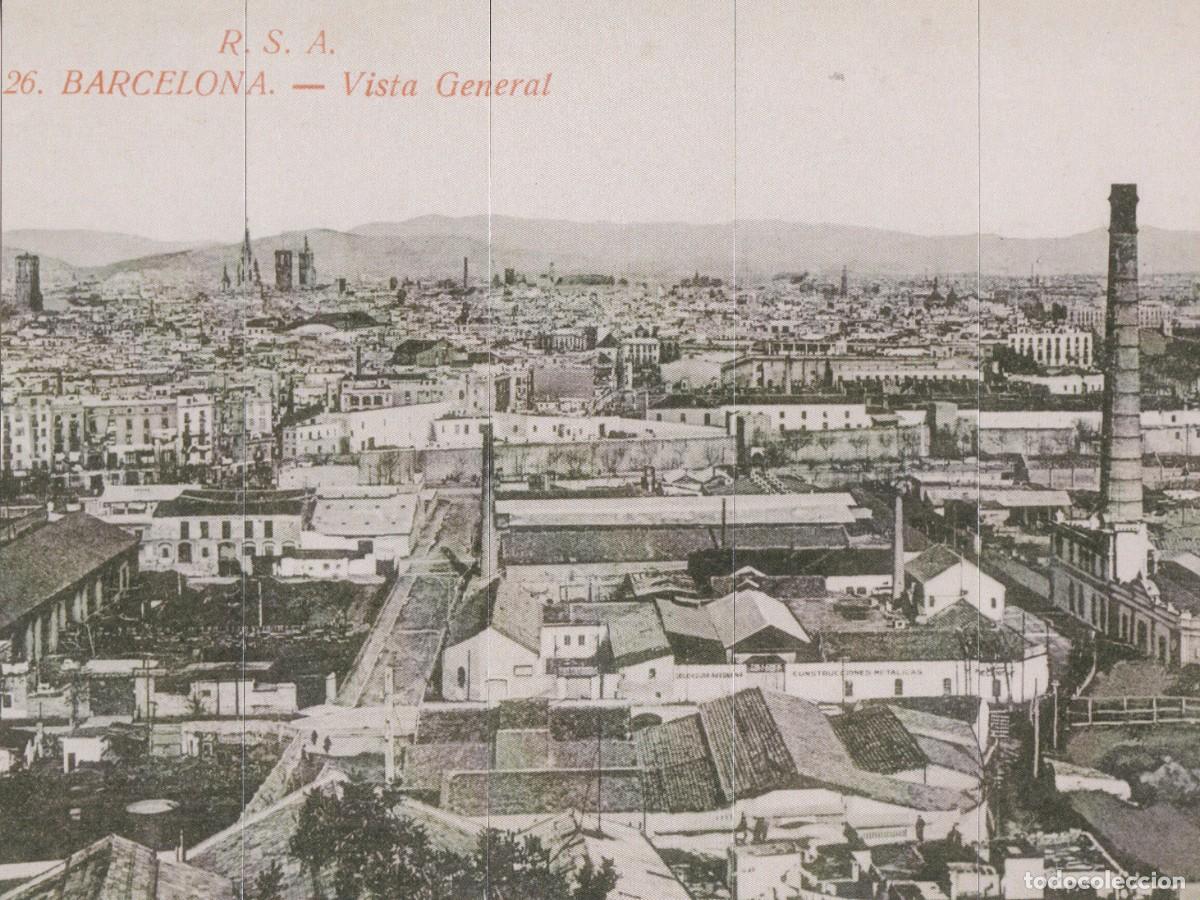Sammeln von Lesezeichen: Puuzle macapaginas antigua Barcelona vista general