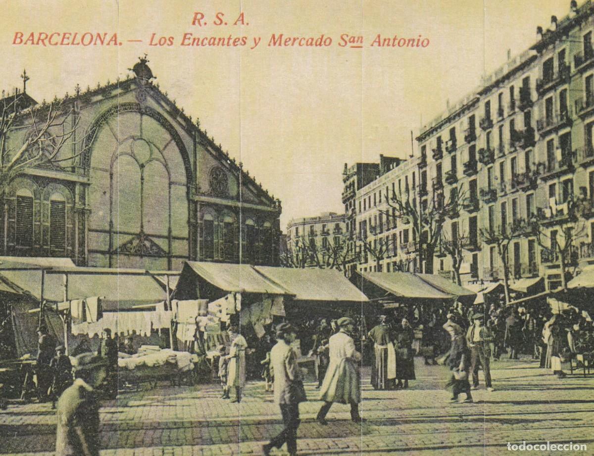 Sammeln von Lesezeichen: Puuzle macapaginas antiguos encantes y mercado de Sant Antonio