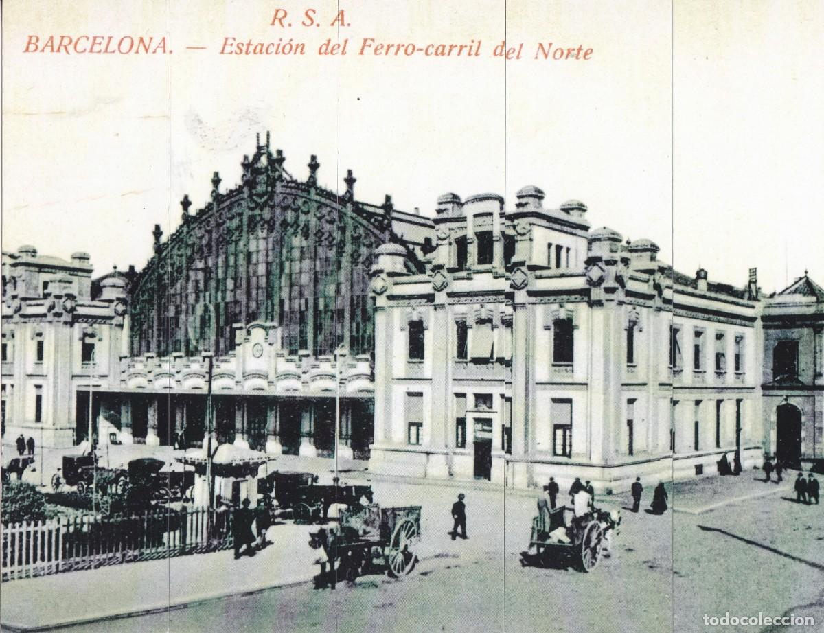 Collectionnisme Marque-pages: Puuzle macapaginas antiguos estaci&oacute;n de ferrocarril del Norte