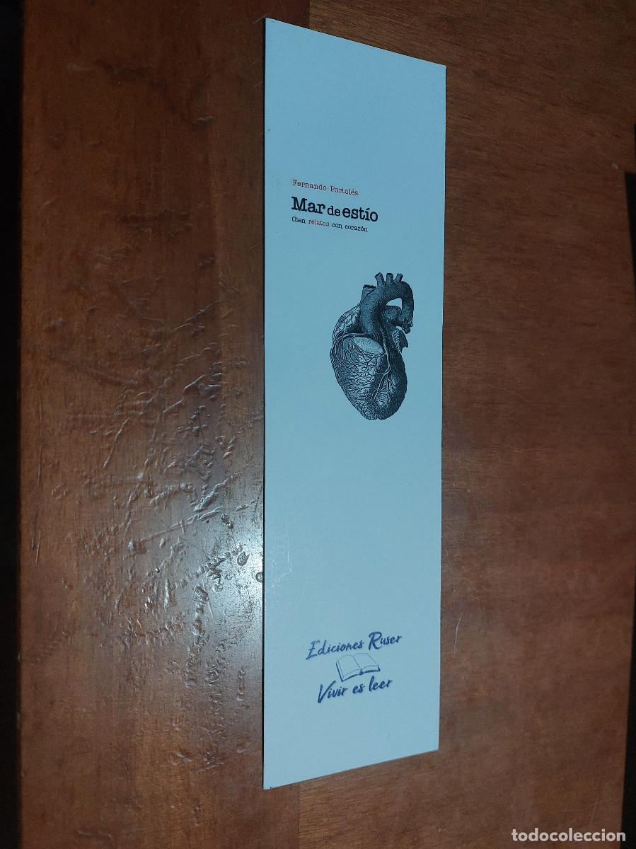 Coleccionismo Marcap&aacute;ginas: MAR DE ESTIO. FERNANDO PORTOL&Eacute;S. LITERATURA. MARCAPAGINAS. PUNTO DE LECTURA. BUEN ESTADO. C-1
