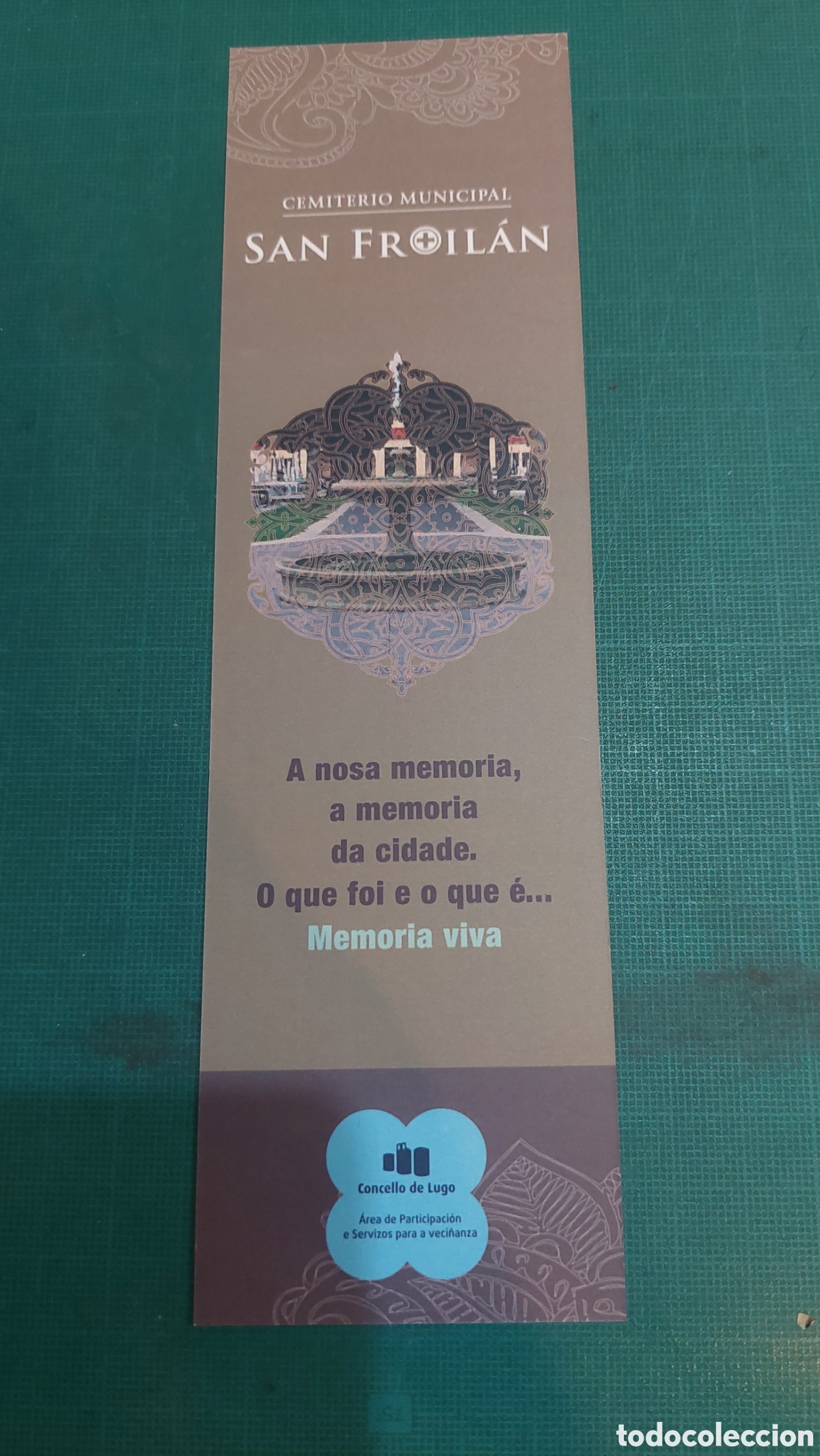 Sammeln von Lesezeichen: Marcapaginas cementerio municipal San froilan lugo