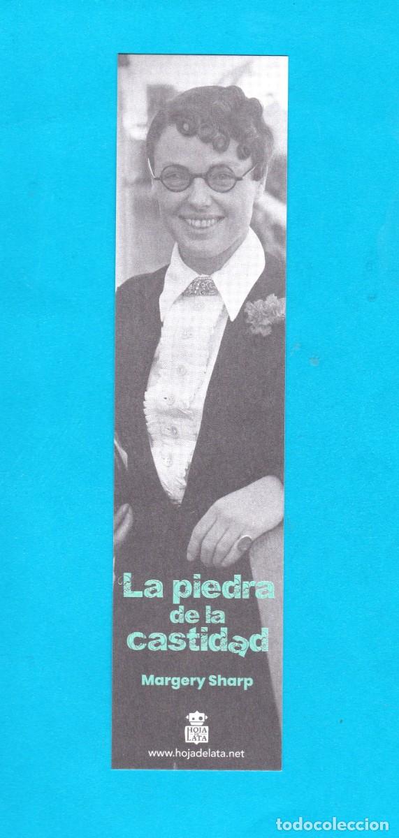 Sammeln von Lesezeichen: Marcapaginas editorial Hoja de Lata la piedra de la castidad