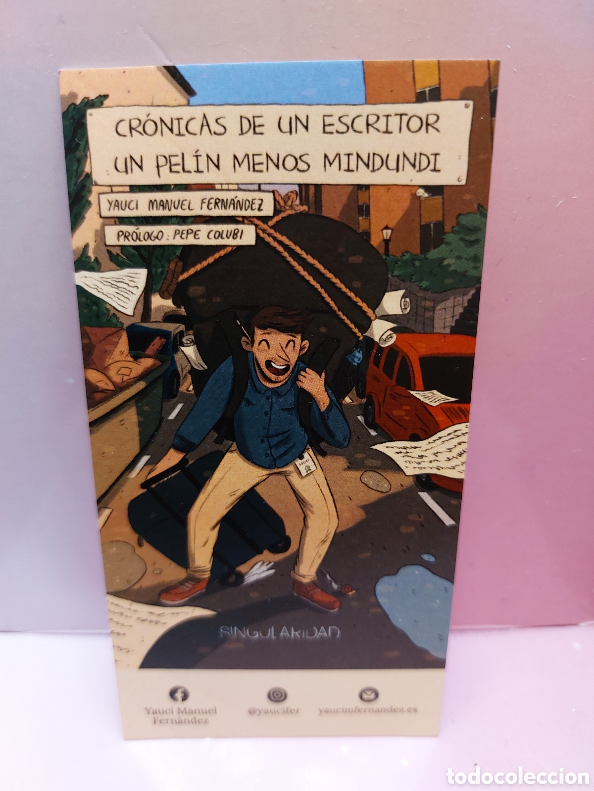 Coleccionismo marcap&aacute;ginas: Marcap&aacute;ginas Escritor - Foto 1