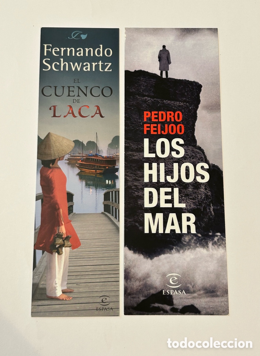 Collectables Bookmark: LOTE 17 MARCAP&Aacute;GINAS/PUNTO DE LIBRO EDITORIAL ESPASA