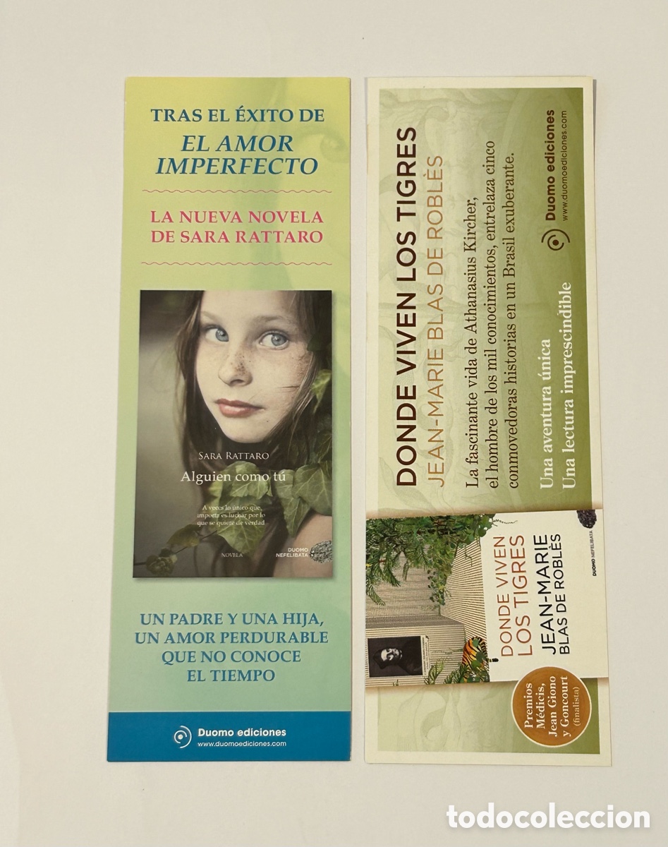 Coleccionismo marcap&aacute;ginas: LOTE 6 MARCAP&Aacute;GINAS/PUNTO DE LIBRO DUOMO EDICIONES - Foto 3